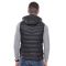 Men's Casual Thickened Thermal Zipper Fleece Lined Cotton-padded Jacket, Warm Long Sleeve Stand Collar Windproof Padded Outwear For Winter