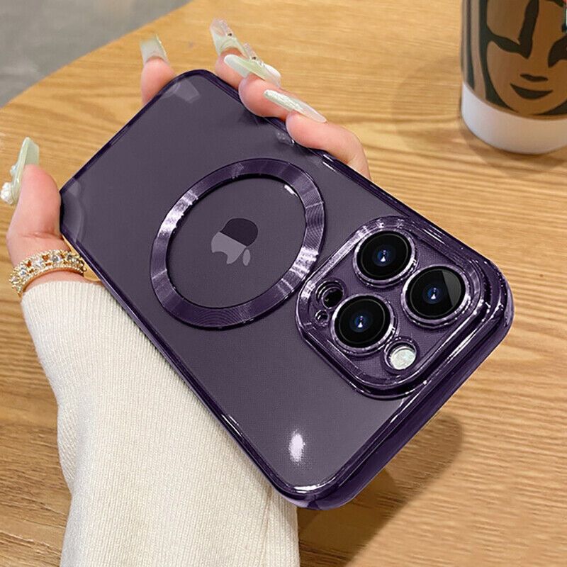 Case For Apple iPhone 15 14 13 12 11 Pro Max Shockproof Magnetic Silicone Cover
