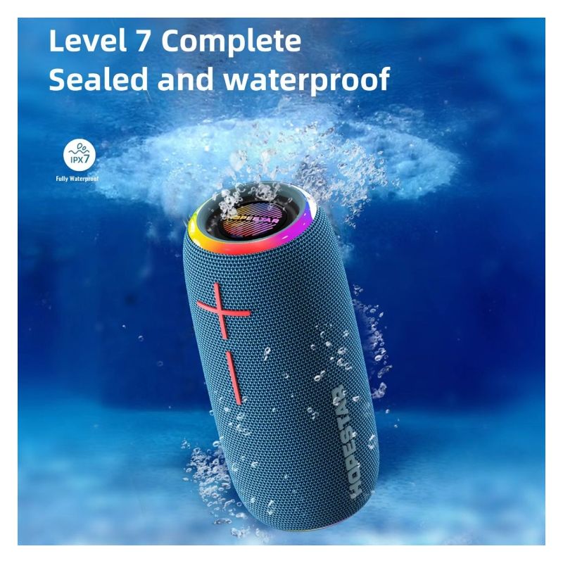 LOERSS 5.0 Bluetooth Speaker Hifi Stereo Sound Loudspeaker Extra Bass Soundbar Waterproof Portable Subwoofer Game Music Outdoor